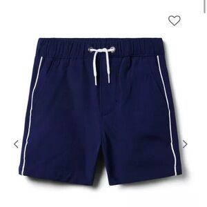 Janie and Jack Navy Blue Boys Pull On Quick Dry Shorts Size 5